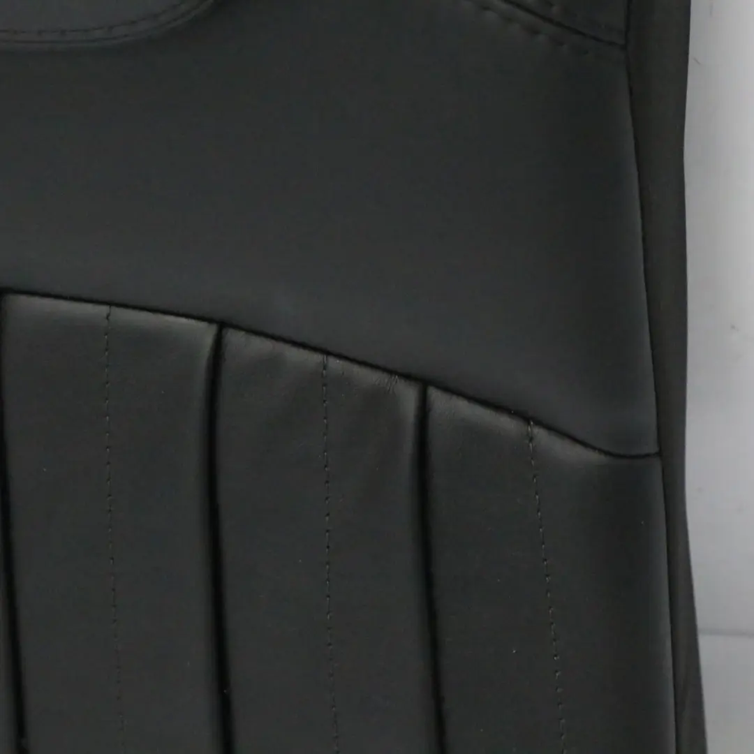 Mini F56 Dossier de siège arrière droit Revêtement de dossier cuir Lounge Noir - SKU 7413893 - Numéro de pièce 7413893