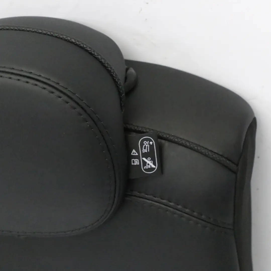 Backrest Rear Right O/S Back Covering Leather Lounge Black to Mini F56 Seat with Part number 7413893 Mini F56 Seat Backrest Rear Right O/S Back Covering Leather Lounge Black - SKU 7413893 - Part number 7413893