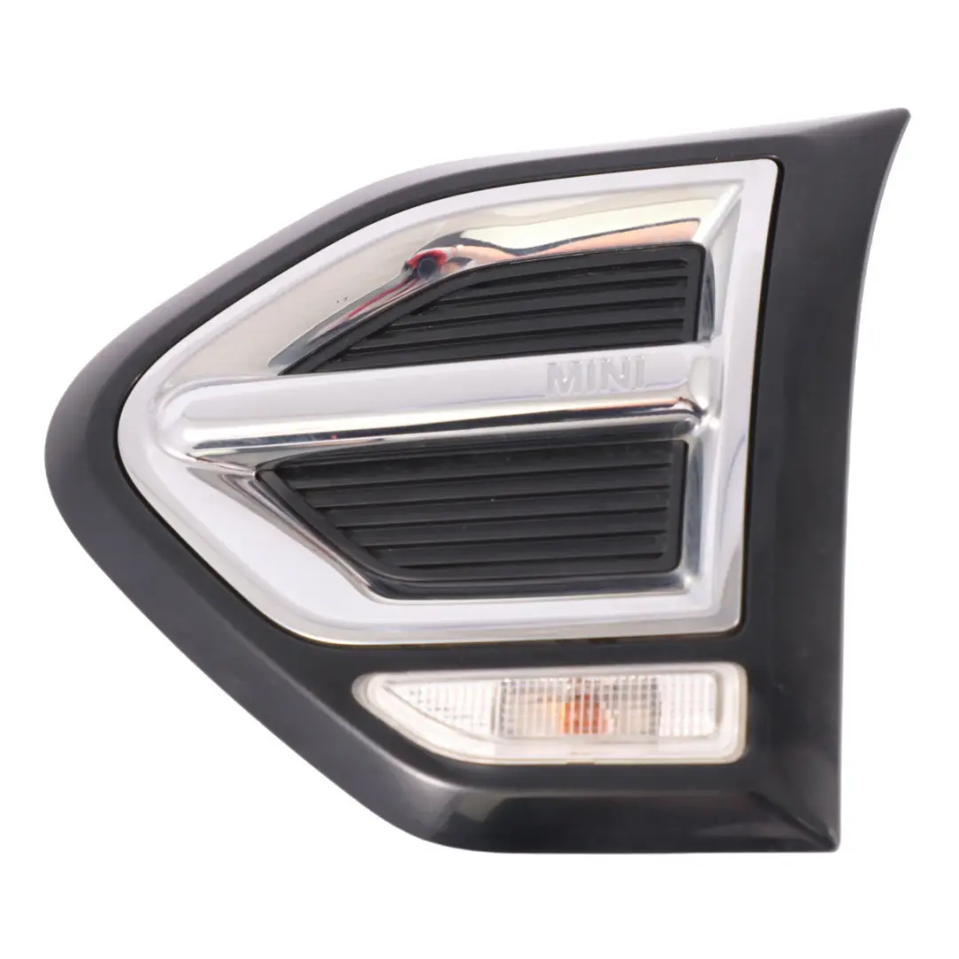 intermitente lateral guardabarros izquierdo Indicador Trim para Mini F60 con número de pieza 7414093 Mini F60 intermitente lateral guardabarros izquierdo Indicador Trim - SKU 7414093 - Número de pieza 7414093