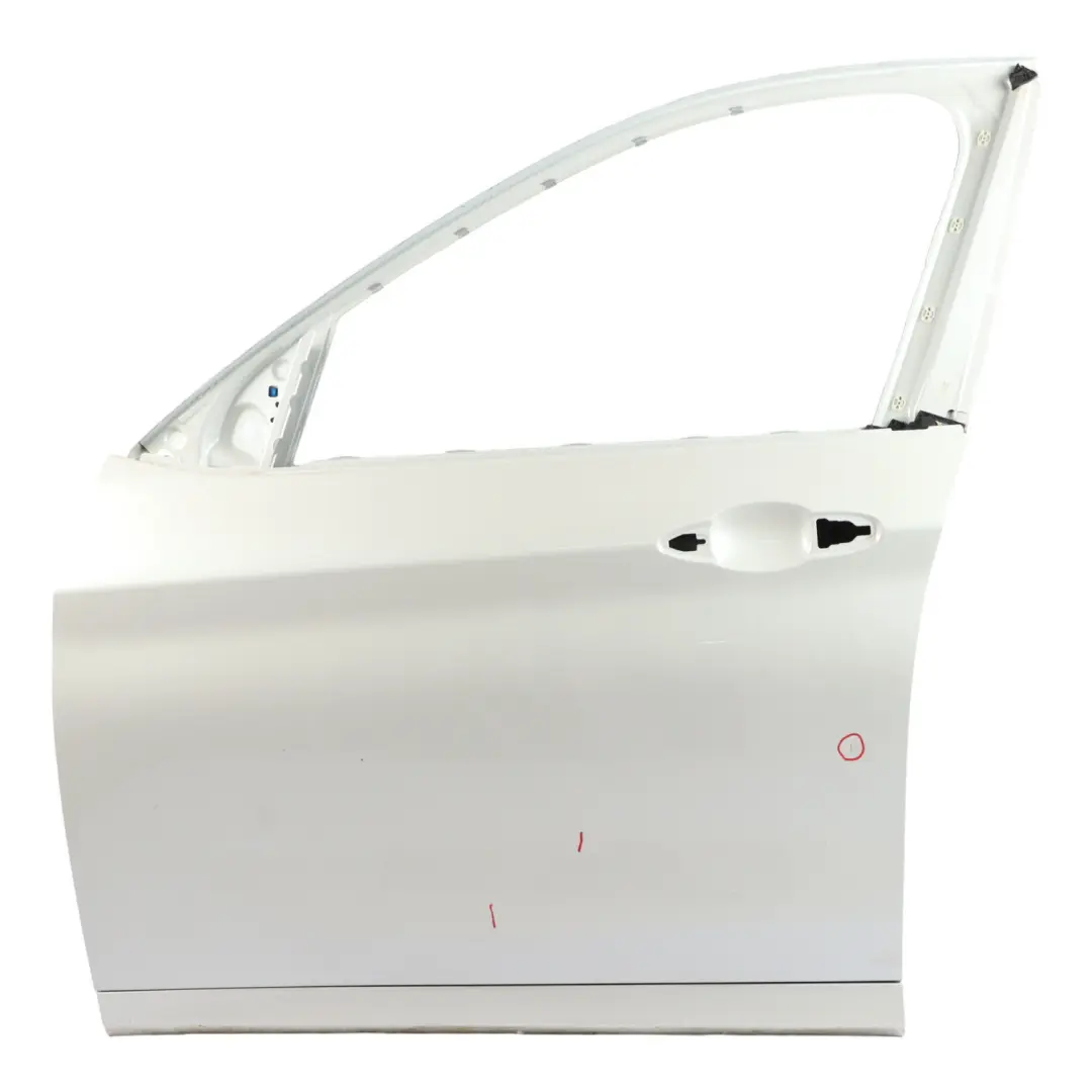 Door Front Left N/S Panelling Cover Mineral White Metallic - A96 to BMW X1 F48 with Part number 7414369 BMW X1 F48 Door Front Left N/S Panelling Cover Mineral White Metallic - A96 - SKU 7414369-MW - Part number 7414369