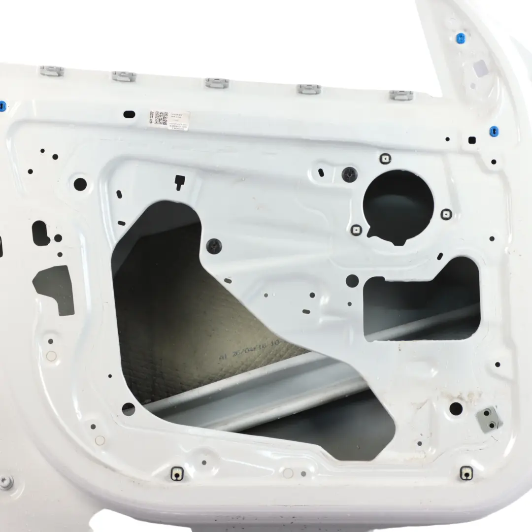 Door Front Left N/S Panelling Cover Mineral White Metallic - A96 to BMW X1 F48 with Part number 7414369 BMW X1 F48 Door Front Left N/S Panelling Cover Mineral White Metallic - A96 - SKU 7414369-MW - Part number 7414369