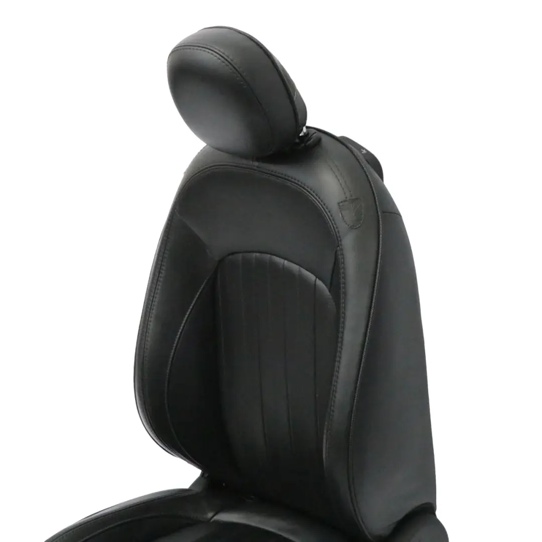 Sedile anteriore sinistro Sport riscaldato pelle Lounge Carbon Black per Mini F56 con numero di parte 74145771 Mini F56 Sedile anteriore sinistro Sport riscaldato pelle Lounge Carbon Black - SKU 7414577-1 - Numero di parte 74145771