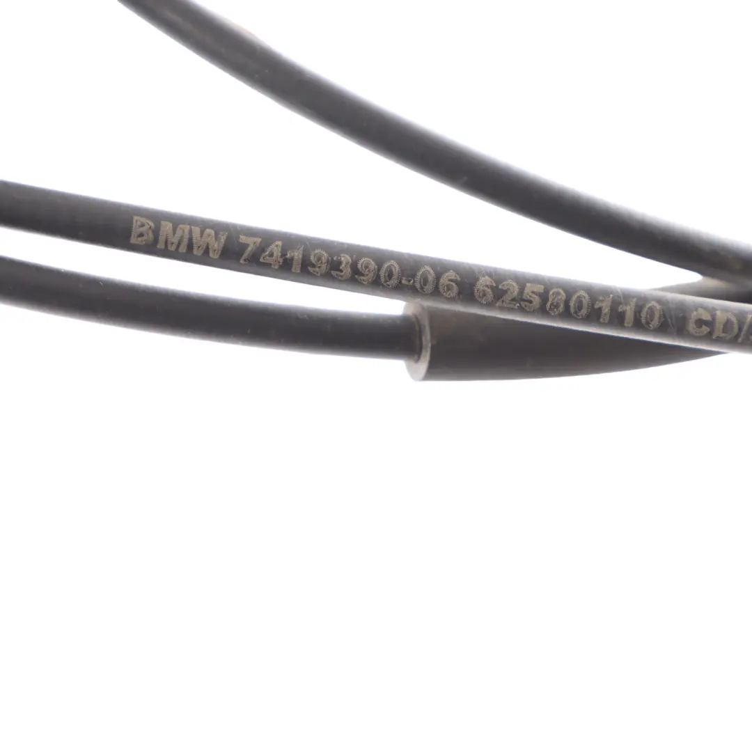 Hood Engine Cover Bowden Bonnet Release Lock Cable Linkage to BMW G20 G80 with Part number 7419390 BMW G20 G80 Hood Engine Cover Bowden Bonnet Release Lock Cable Linkage - SKU 7419390 - Part number 7419390