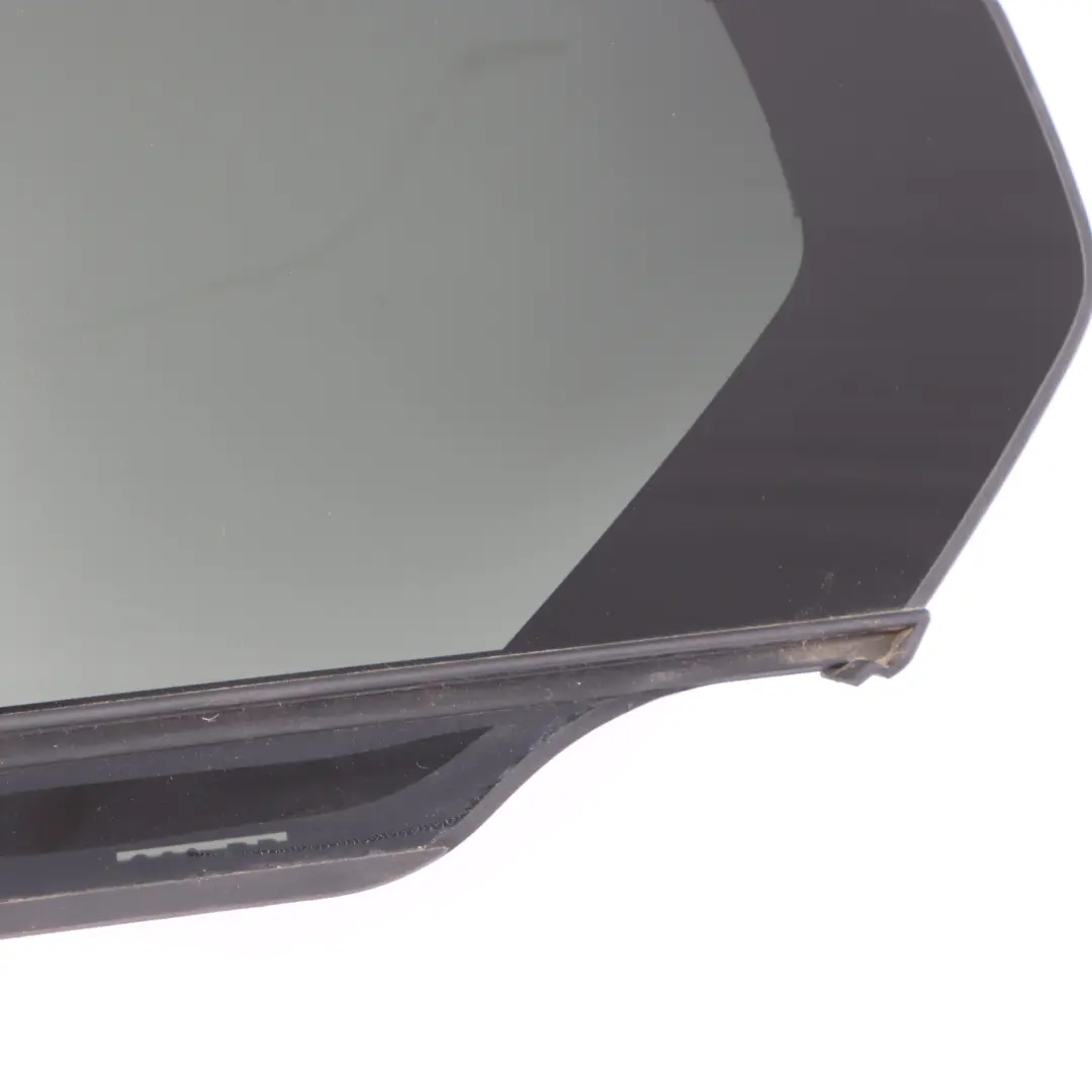 Quarter Window Glass Side Door Rear Left N/S AS3 Black to BMW G20 with Part number 7425087 BMW G20 Quarter Window Glass Side Door Rear Left N/S AS3 Black - SKU 7425087 - Part number 7425087