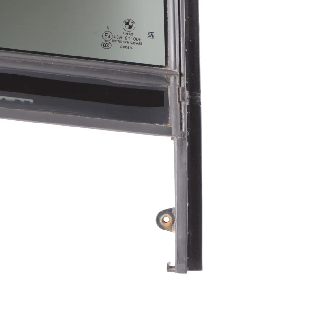 BMW G20 Quarter Window Glass Side Door Rear Right O/S AS3 Black - SKU 7425088 - Part number 7425088