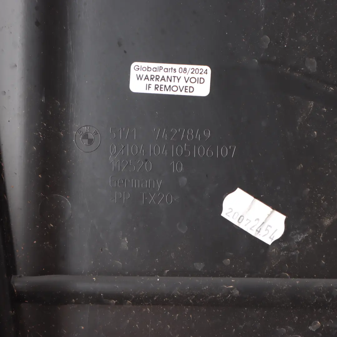 Exterior Windscreen Scuttle Cowl Panel Water Deflector Drain to BMW G20 with Part number 7427849 BMW G20 Exterior Windscreen Scuttle Cowl Panel Water Deflector Drain - SKU rhd-7427849 - Part number 7427849