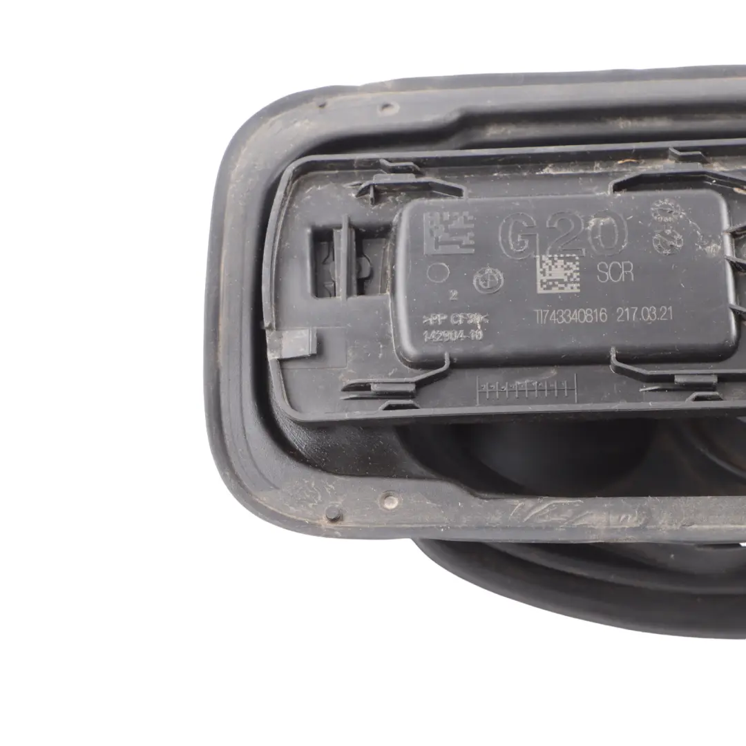 Filler Cap Tank Lid Cover Black 13294625 to BMW G20 Diesel Fuel with Part number 7433408 BMW G20 Diesel Fuel Filler Cap Tank Lid Cover Black 13294625 - SKU 7433408 - Part number 7433408