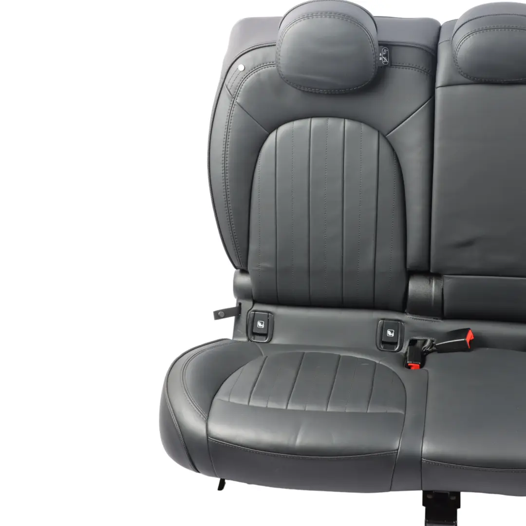 Bench Yours Black Leather Lounge Interior to Mini Countryman F60 Rear Seat with Part number 7433661 Mini Countryman F60 Rear Seat Bench Yours Black Leather Lounge Interior - SKU 7433661 - Part number 7433661