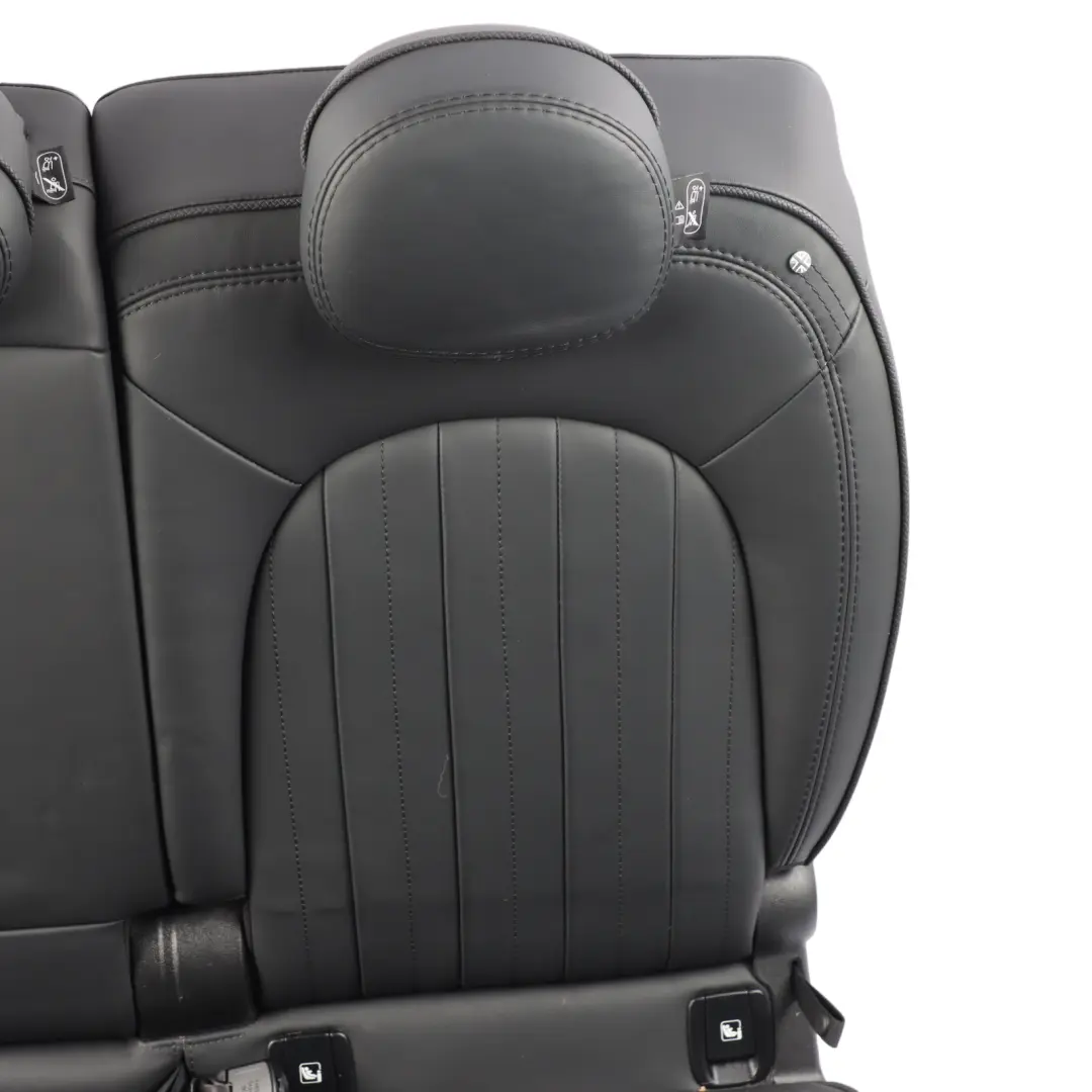 Bench Yours Black Leather Lounge Interior to Mini Countryman F60 Rear Seat with Part number 7433661 Mini Countryman F60 Rear Seat Bench Yours Black Leather Lounge Interior - SKU 7433661 - Part number 7433661