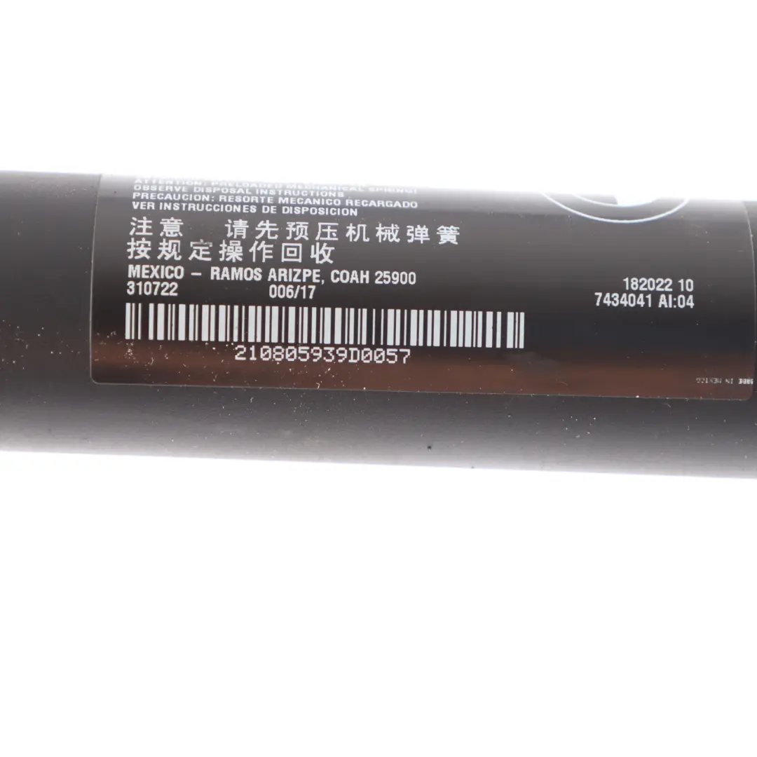 Tail Gate Boot Lid Left N/S Electric Spindle Drive Strut to BMW X5 F15 Rear with Part number 7434041 BMW X5 F15 Rear Tail Gate Boot Lid Left N/S Electric Spindle Drive Strut - SKU 7434041 - Part number 7434041