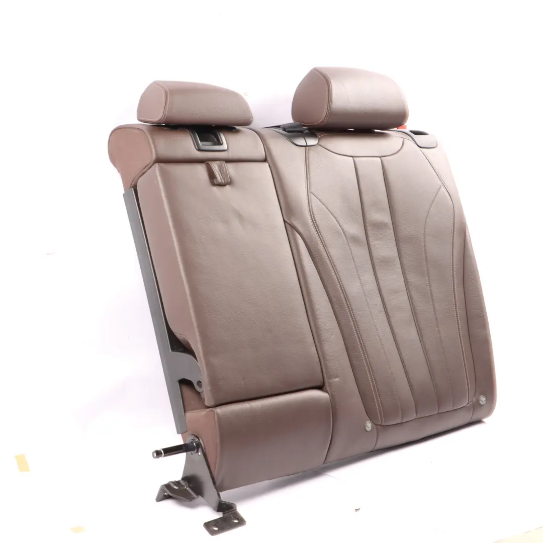 Backrest Rear Left N/S Back Heated Leather Dakota Mokka to BMW X5 F15 Seat with Part number 7445125 BMW X5 F15 Seat Backrest Rear Left N/S Back Heated Leather Dakota Mokka - SKU 7445125 - Part number 7445125