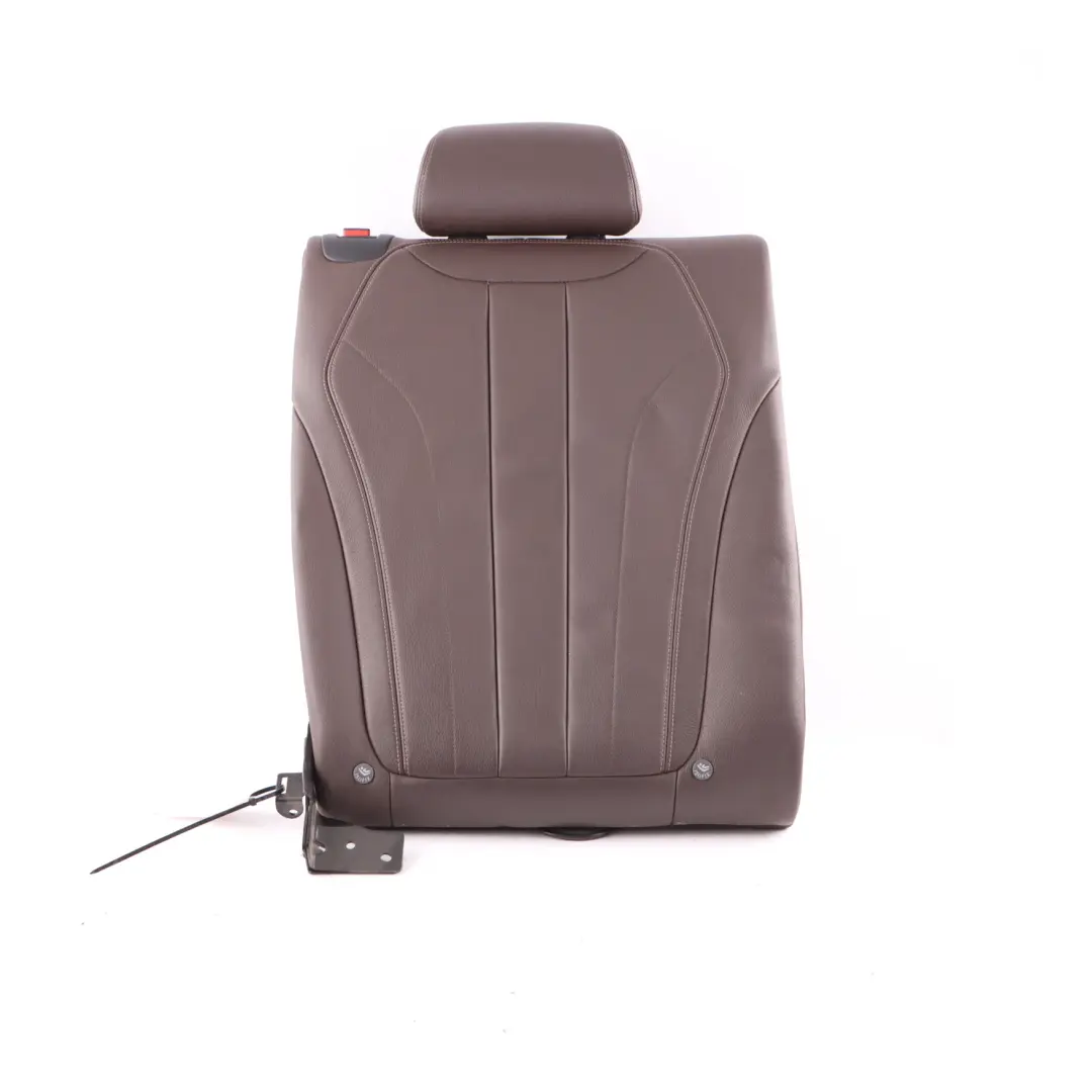 BMW X5 F15 Seat Backrest Rear Right O/S Back Cover Leather Dakota Mokka - SKU 7445140 - Part number 7445140