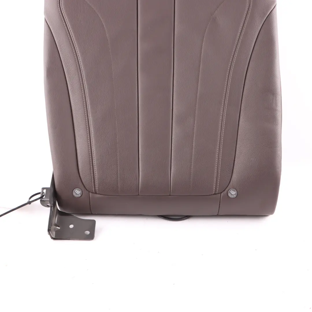 Backrest Rear Right O/S Back Cover Leather Dakota Mokka to BMW X5 F15 Seat with Part number 7445140 BMW X5 F15 Seat Backrest Rear Right O/S Back Cover Leather Dakota Mokka - SKU 7445140 - Part number 7445140