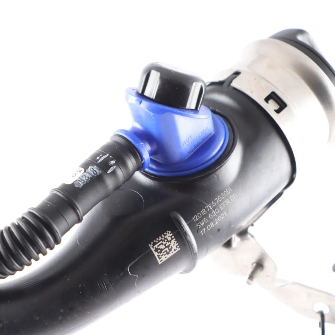 Filler Neck Pipe Line Hose Diesel Tank to BMW G20 G21 Fuel Tank with Part number 7449051 BMW G20 G21 Fuel Tank Filler Neck Pipe Line Hose Diesel Tank - SKU 7449051 - Part number 7449051