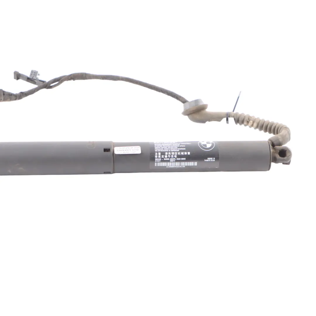 Tail Gate Boot Lid Right O/S Electric Spindle Strut to BMW X5 F15 Rear with Part number 7449810 BMW X5 F15 Rear Tail Gate Boot Lid Right O/S Electric Spindle Strut - SKU 7449810 - Part number 7449810