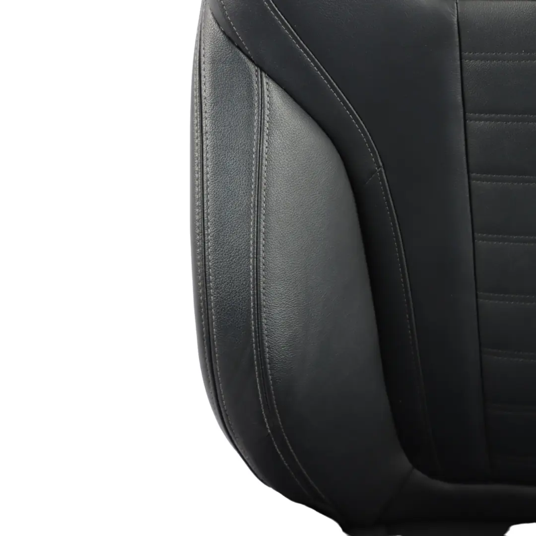 BMW X3 G01 Vorder sitz Sport Beheizt Rechts Leder Vernasca Schwarz Grau Fäden - SKU 7472486 - Teilenummer 7472486