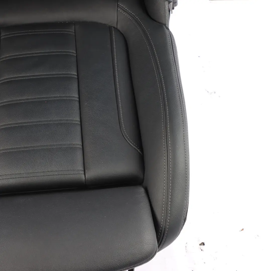 BMW X3 G01 Vorder sitz Sport Beheizt Rechts Leder Vernasca Schwarz Grau Fäden - SKU 7472486 - Teilenummer 7472486