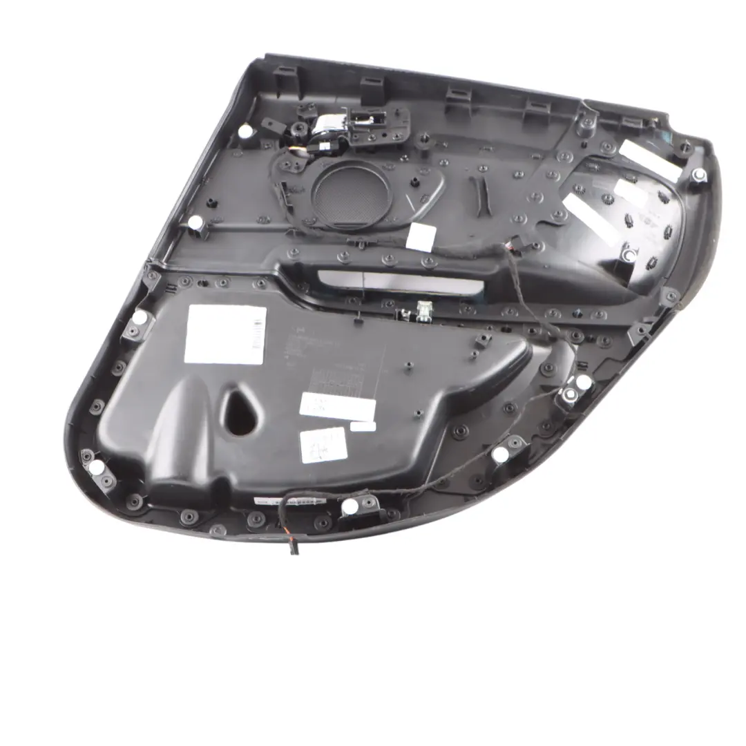 Door Card Rear Left N/S Trim Panel Cover Carbon Black to Mini Countryman F60 with Part number 7476653 Mini Countryman F60 Door Card Rear Left N/S Trim Panel Cover Carbon Black - SKU 7476653 - Part number 7476653
