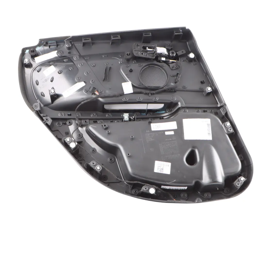 Mini Countryman F60 Door Card Rear Right O/S Trim Panel Cover Carbon Black - SKU 7476654 - Part number 7476654