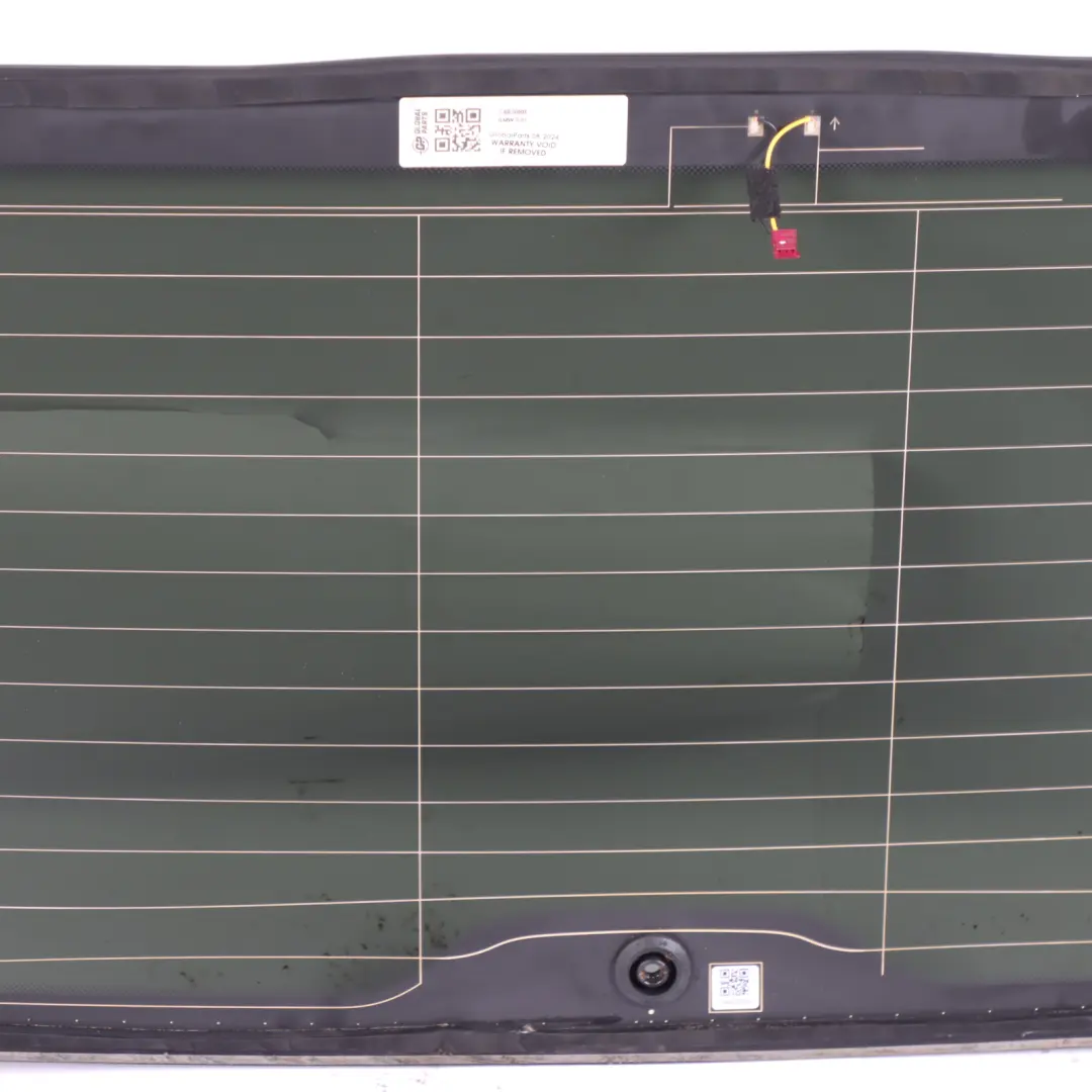 BMW X3 G01 Rear Trunk Lid Glass Window Sun Protection SSG AS3 Green - SKU 7483080 - Part number 7483080