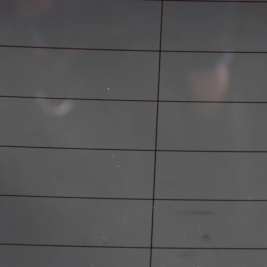 BMW X3 G01 Rear Trunk Lid Glass Window Sun Protection SSG AS3 Green - SKU 7483080 - Part number 7483080