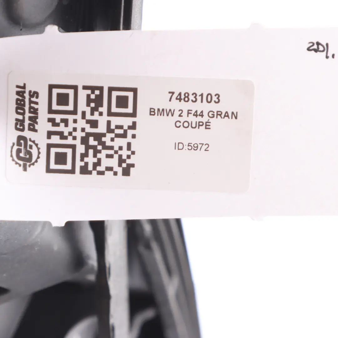 Channel Sealing Inside Door Front Left N/S to BMW F44 with Part number 7483103 BMW F44 Channel Sealing Inside Door Front Left N/S - SKU 7483103 - Part number 7483103