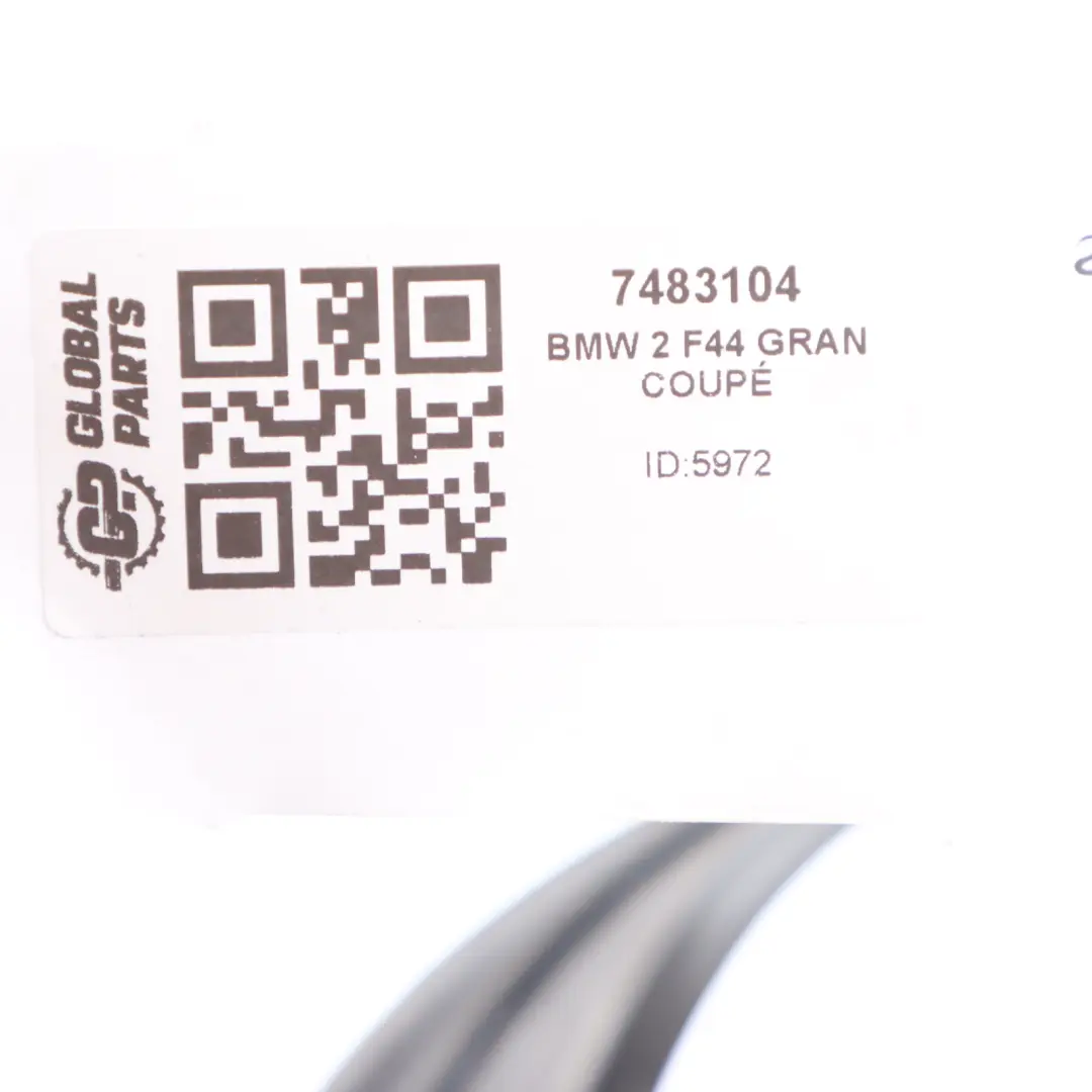 Joint de canal à l'intérieur de la porte avant droite pour BMW F44 à propos du numéro de pièce 7483104 BMW F44 Joint de canal à l'intérieur de la porte avant droite - SKU 7483104 - Numéro de pièce 7483104