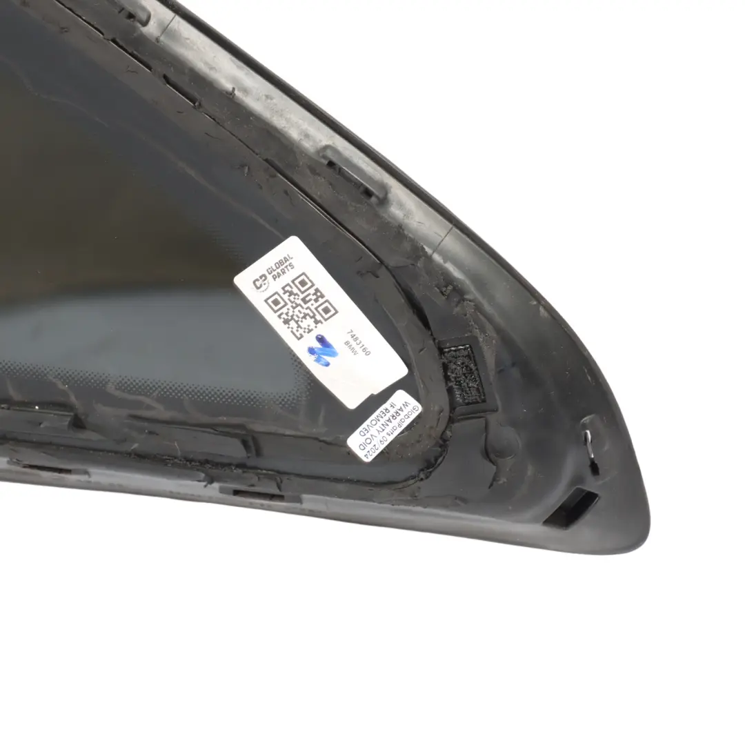 Window Fixed Quarter Panel Rear Right O/S AS3 Tinted to BMW F44 Gran Coupe with Part number 7483160 BMW F44 Gran Coupe Window Fixed Quarter Panel Rear Right O/S AS3 Tinted - SKU 7483160 - Part number 7483160