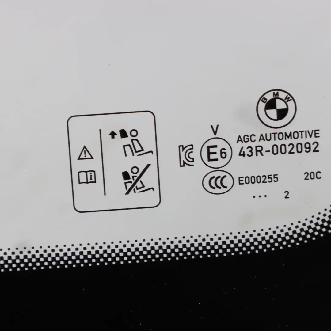 Window Fixed Quarter Panel Rear Right O/S AS3 Tinted to BMW F44 Gran Coupe with Part number 7483160 BMW F44 Gran Coupe Window Fixed Quarter Panel Rear Right O/S AS3 Tinted - SKU 7483160 - Part number 7483160