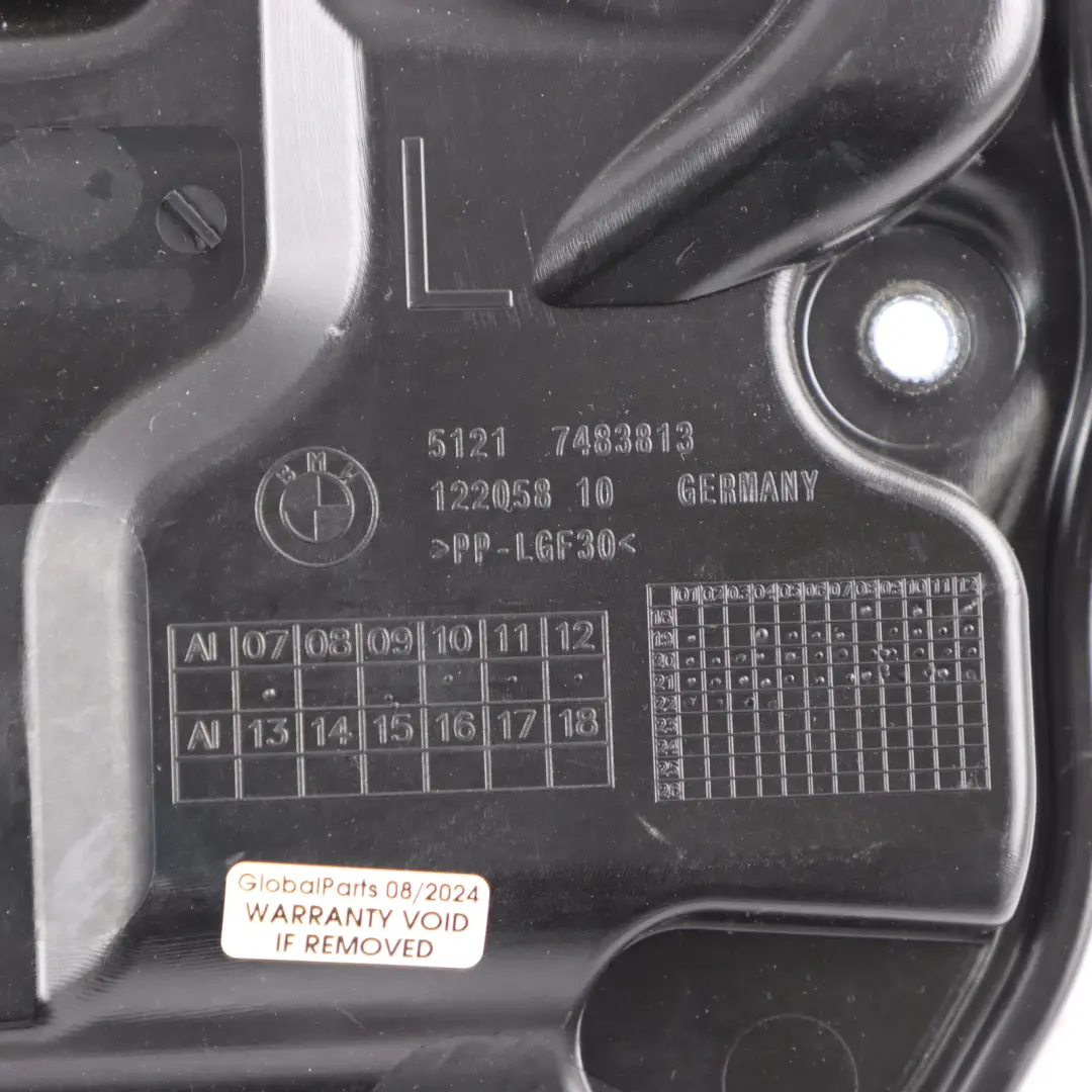 Tür Akustikabdeckung Platte Vorne Links für BMW F44 Gran Coupe mit Teilenummer 7483813 BMW F44 Gran Coupe Tür Akustikabdeckung Platte Vorne Links - SKU 7483813 - Teilenummer 7483813