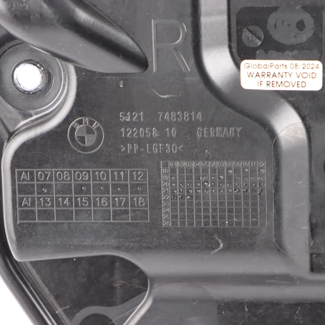 Door Acoustic Cover Panel Plate Front Right O/S to BMW F44 Gran Coupe with Part number 7483814 BMW F44 Gran Coupe Door Acoustic Cover Panel Plate Front Right O/S - SKU 7483814 - Part number 7483814