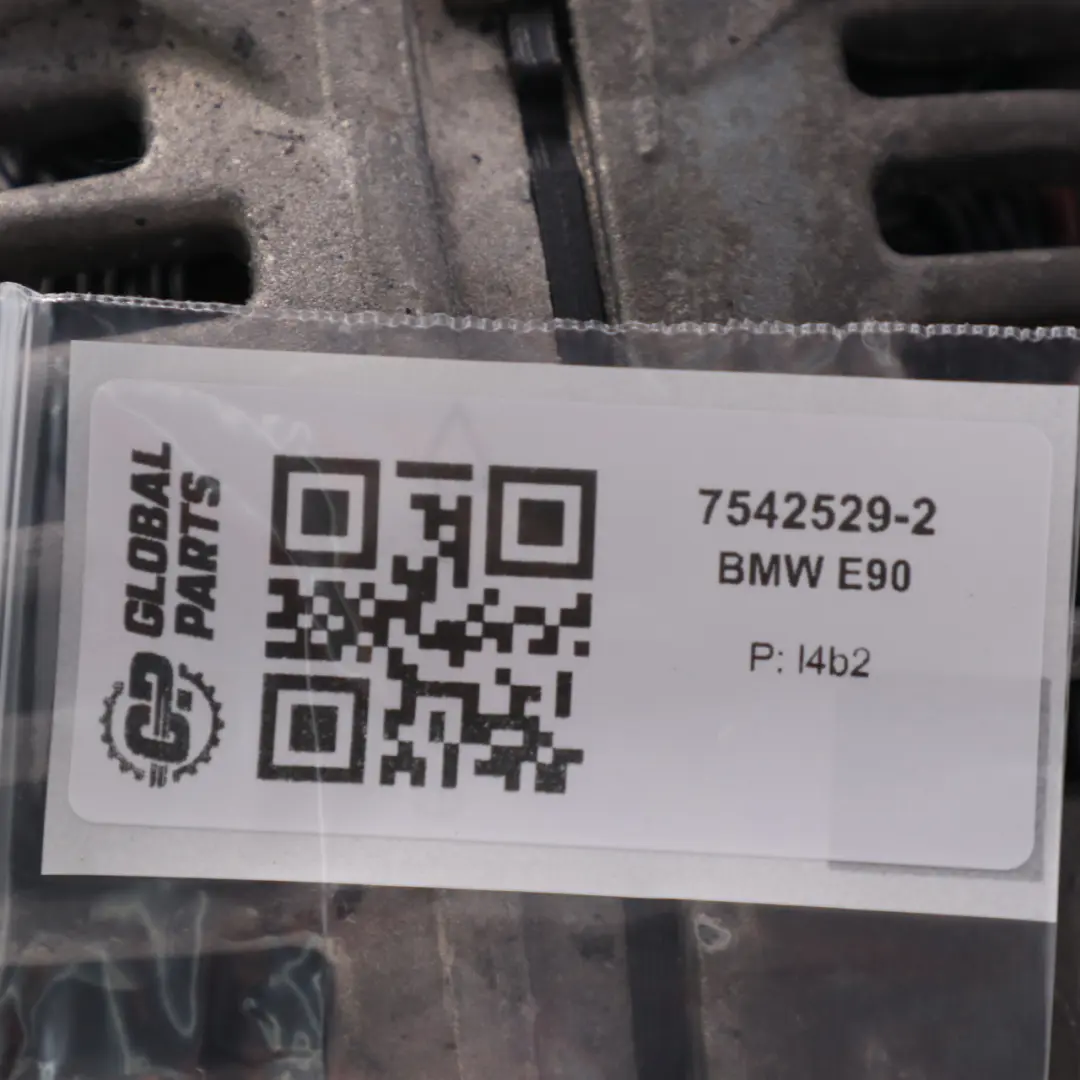 N52 Licht Maschine Generator 155A für BMW E87 E90 E91 E60 E61 E63 mit Teilenummer 7542529 BMW E87 E90 E91 E60 E61 E63 N52 Licht Maschine Generator 155A - SKU 7542529-2 - Teilenummer 7542529