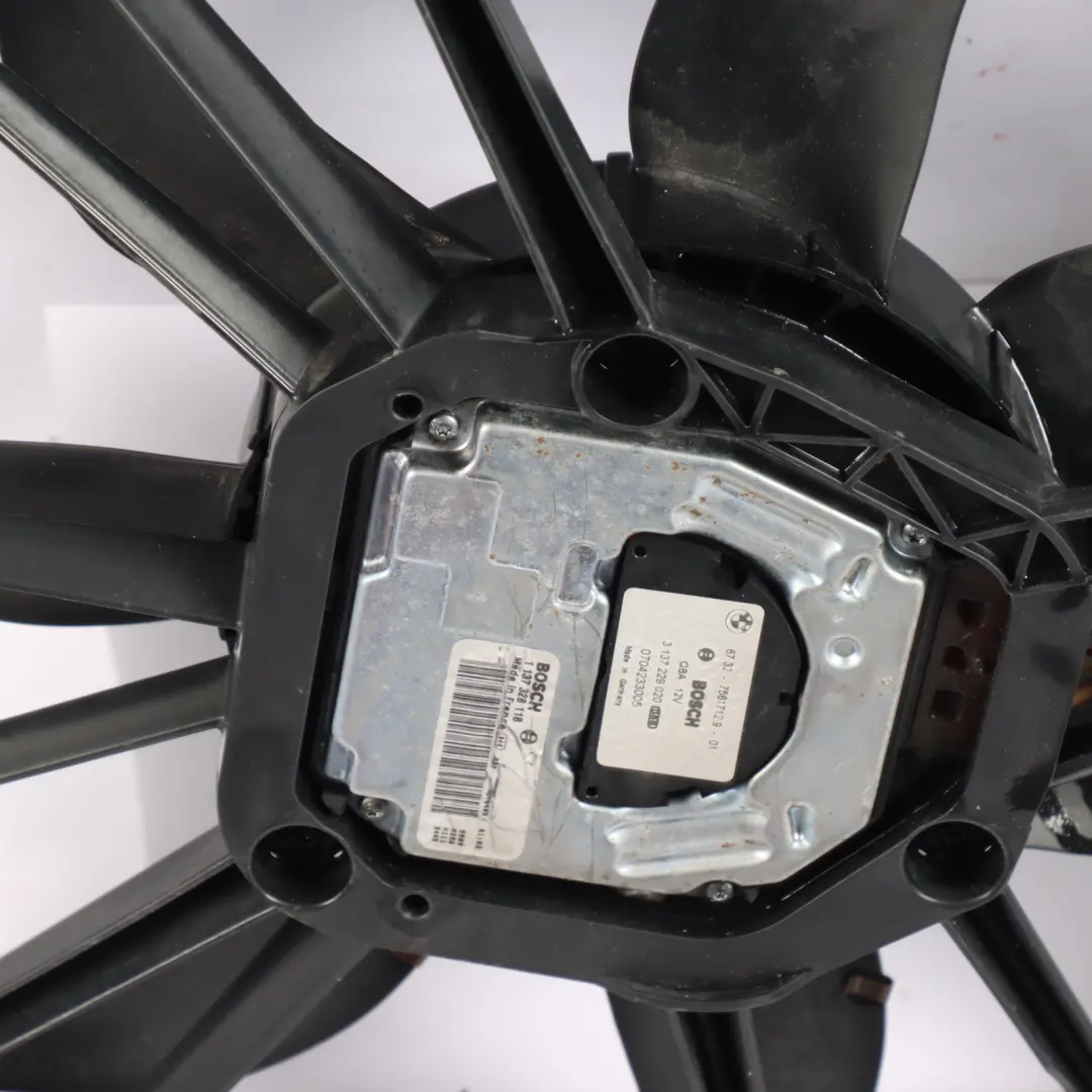 Ventilador Motor BMW E90 E91 E92 LCI Refrigeración Radiador 7561712 - SKU 7545366 - Número de pieza 7545366