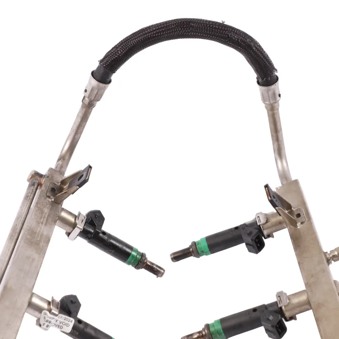 4.4i N62 Benzin Einspritzdüsen Einspritzschiene Leitung für BMW X5 E53 mit Teilenummer 7558198 BMW X5 E53 4.4i N62 Benzin Einspritzdüsen Einspritzschiene Leitung - SKU 7558198 - Teilenummer 7558198