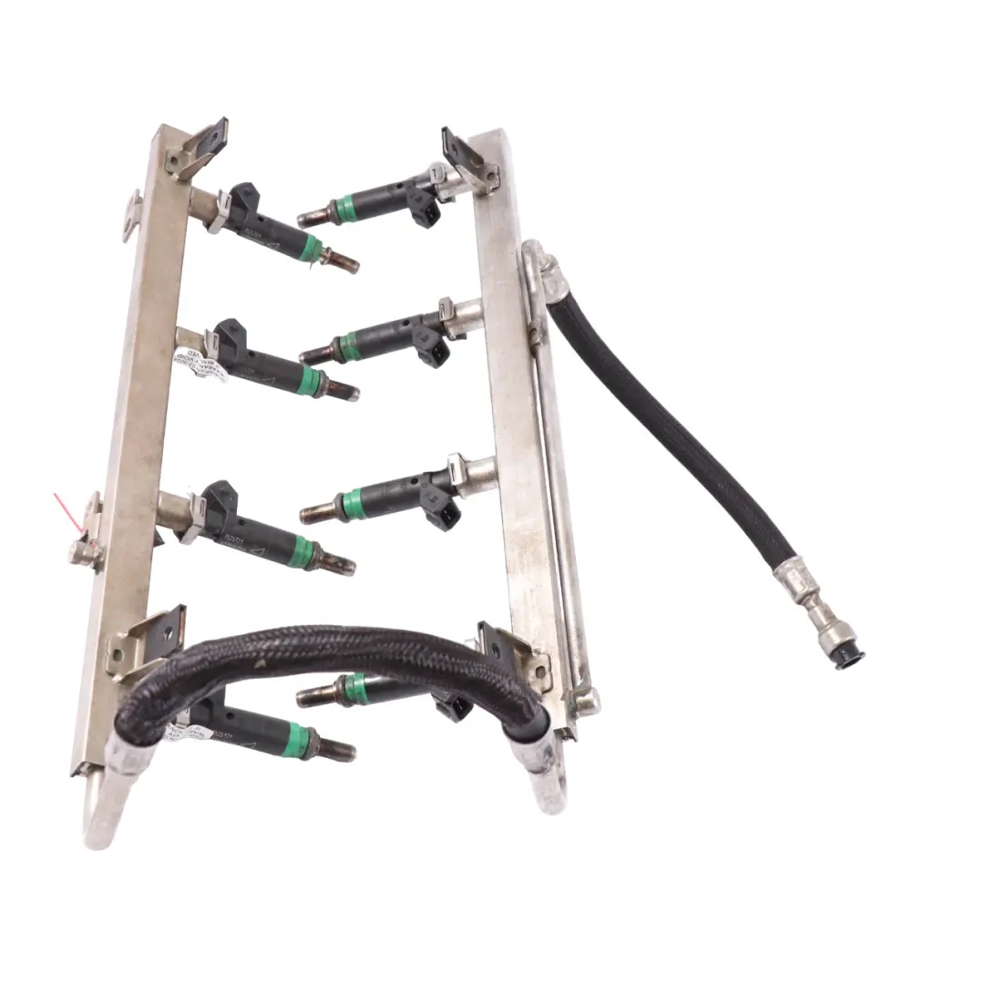 BMW X5 E53 4.4i N62 Gasolina Inyectores Inyección Rail Line Pipe - SKU 7558198 - Número de pieza 7558198