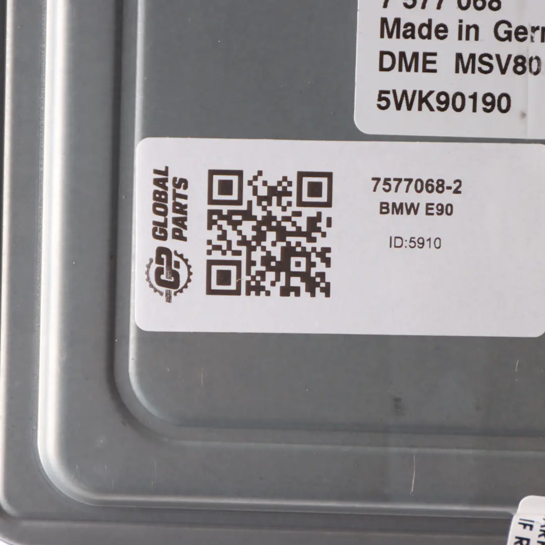 BMW E90 E91 E92 N52N 325i 218HP ECU Silnika DME CAS3 Klucz Automat - SKU 7577068-2 - Numer Części 7577068