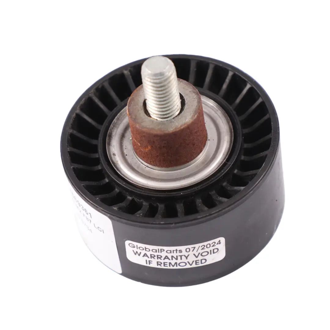 Polea de desviación de la correa de transmisión para BMW F80 F82 F87 X3 F97 con número de pieza 7589361 BMW F80 F82 F87 X3 F97 Polea de desviación de la correa de transmisión - SKU 7589361 - Número de pieza 7589361