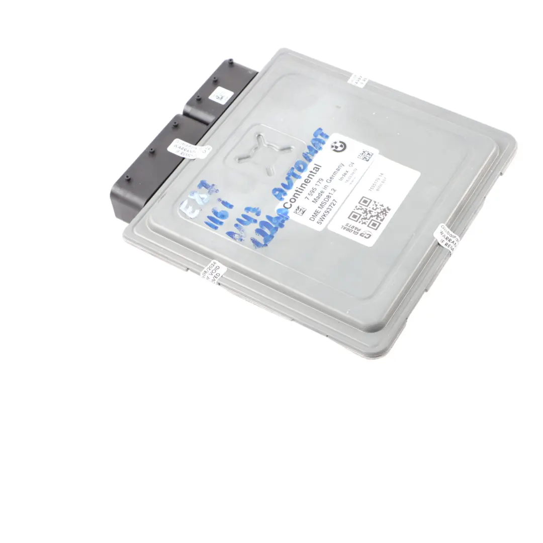 N43 122HP Engine ECU DME Automatic to BMW E81 E87 LCI 116i E90 E91 316i with Part number 7595179 BMW E81 E87 LCI 116i E90 E91 316i N43 122HP Engine ECU DME Automatic - SKU 7595179-14 - Part number 7595179