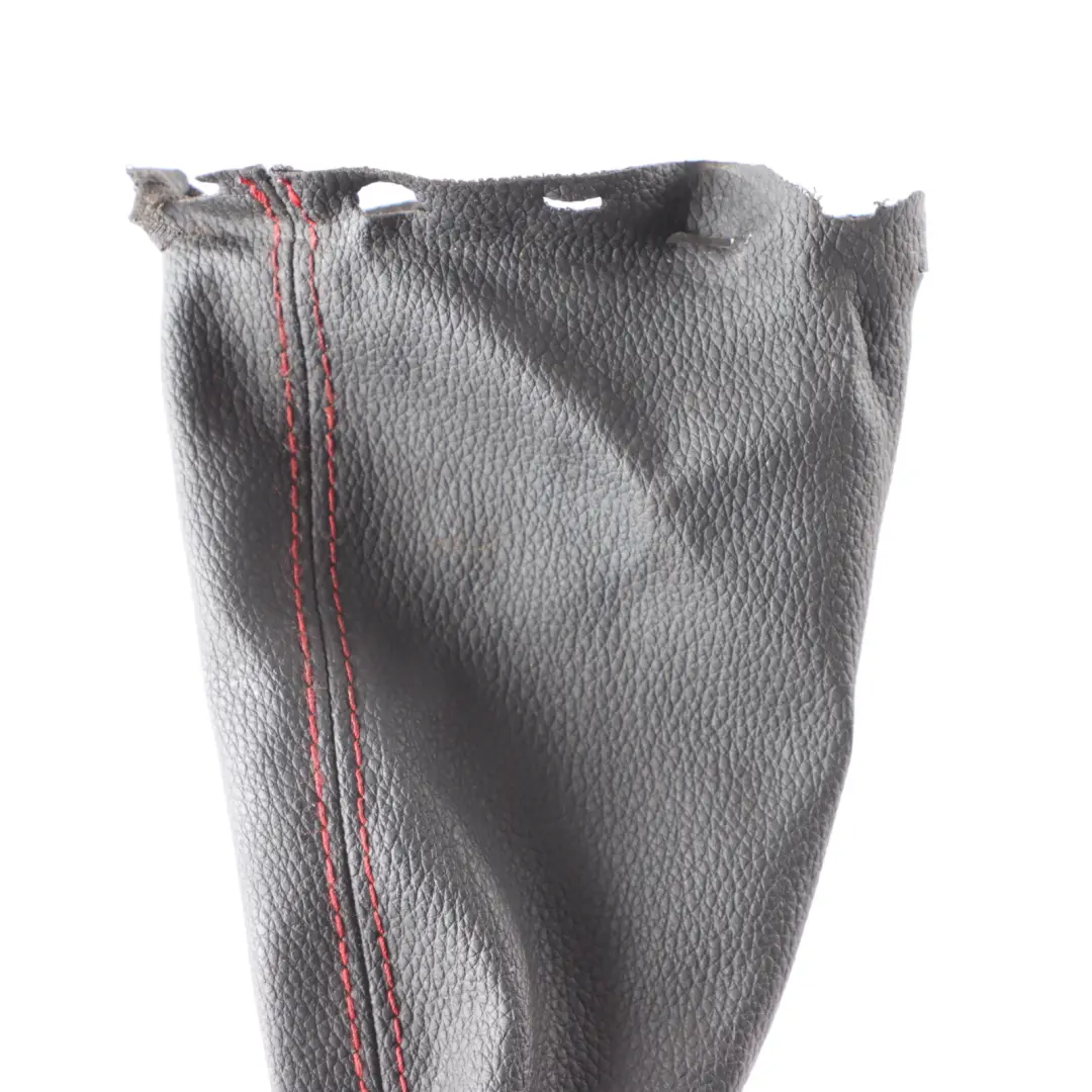 Knob Mini R55 R56 R57 LCI Shifter Boot Leather 6 Speed Manual Red Accents to Gear with Part number 7605282 Gear Knob Mini R55 R56 R57 LCI Shifter Boot Leather 6 Speed Manual Red Accents - SKU 7605282 - Part number 7605282