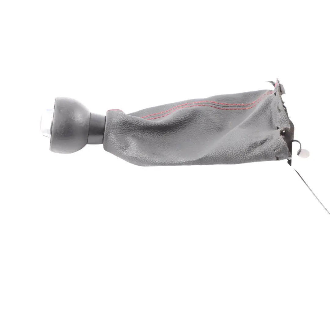  Pomello cambio Mini R56 R57 LCI Barca con cambio Pelle 6 Velocità Manuale Rossi - SKU 7605282 - Numero di parte 7605282