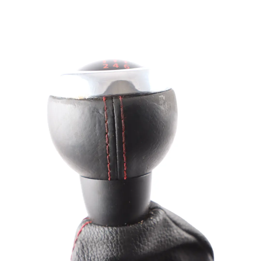 Pomello cambio Mini R56 R57 LCI Barca con cambio Pelle 6 Velocità Manuale Rossi per con numero di parte 7605282 Pomello cambio Mini R56 R57 LCI Barca con cambio Pelle 6 Velocità Manuale Rossi - SKU 7605282 - Numero di parte 7605282