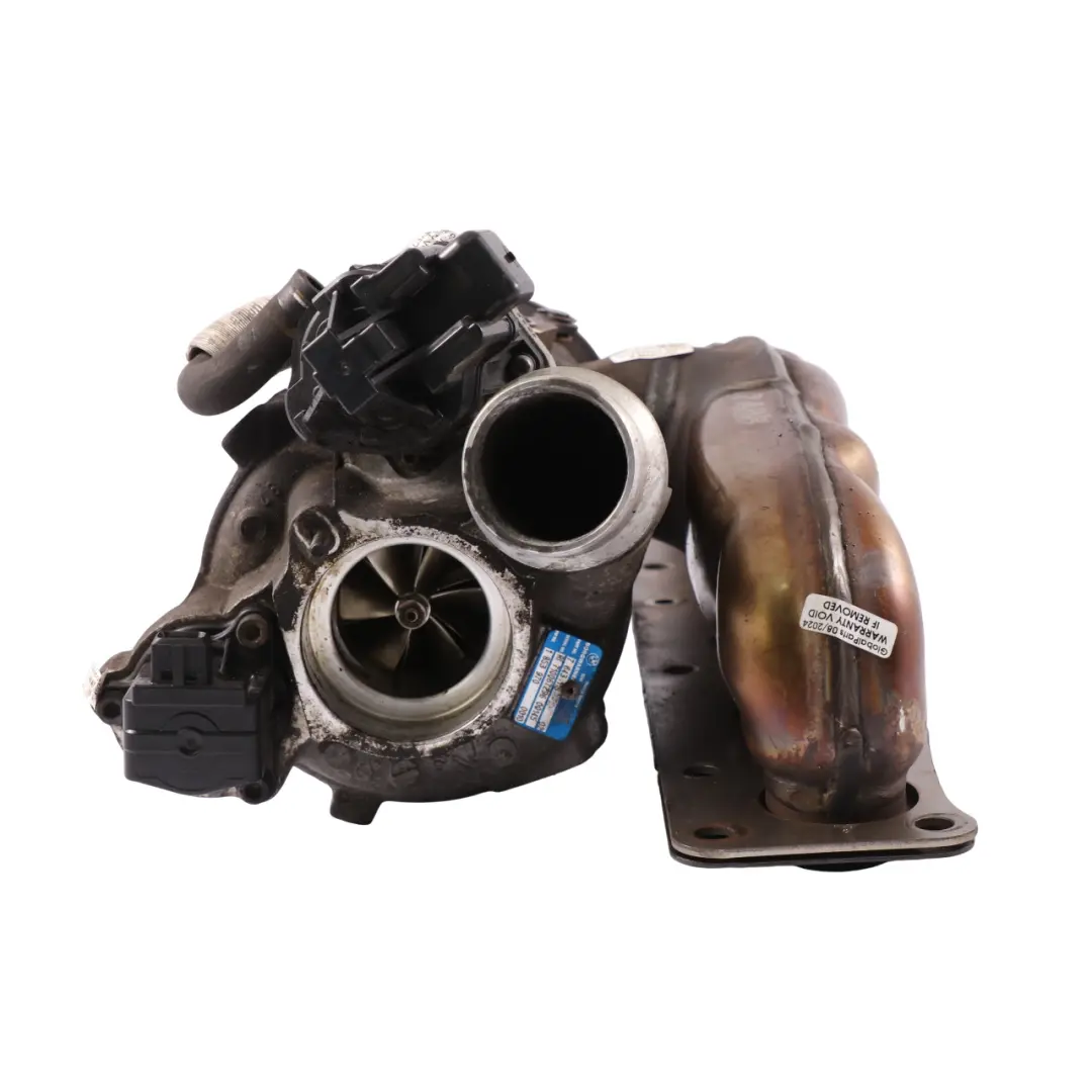 BMW F07 F10 F30 F32 N55 Benzyna Turbosprężarka Kolektor Wydechowy - SKU 7643115 - Numer Części 7643115
