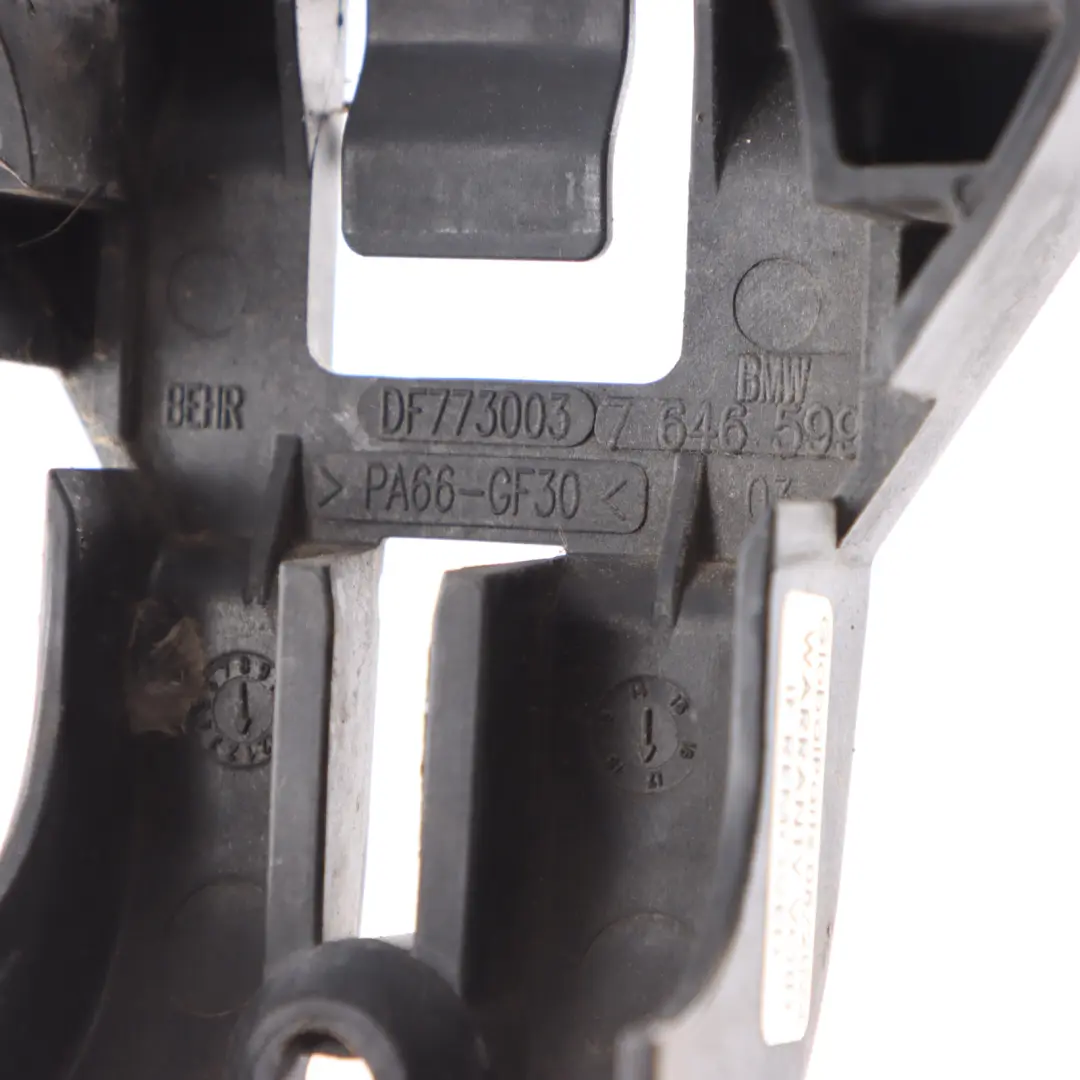 40eX Radiator Mount Cooling Carrier Holder Bracket Hybrid to BMW X5 F15 with Part number 7646599 BMW X5 F15 40eX Radiator Mount Cooling Carrier Holder Bracket Hybrid - SKU 7646599 - Part number 7646599