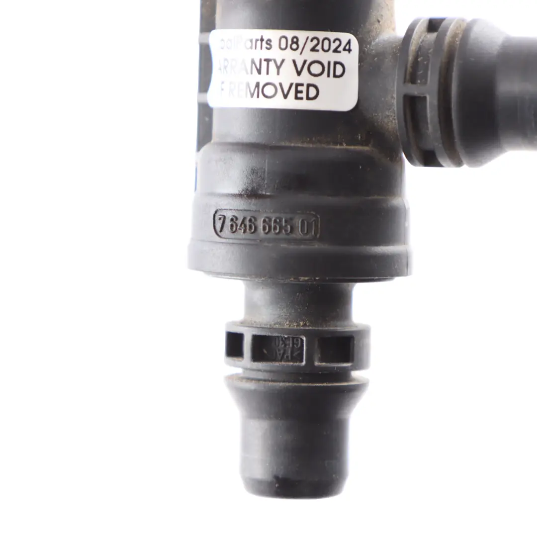 40eX N20 Hybrid Water Cooling Coolant Hose Thermostat to BMW X5 F15 with Part number 7646665 BMW X5 F15 40eX N20 Hybrid Water Cooling Coolant Hose Thermostat - SKU 7646665 - Part number 7646665