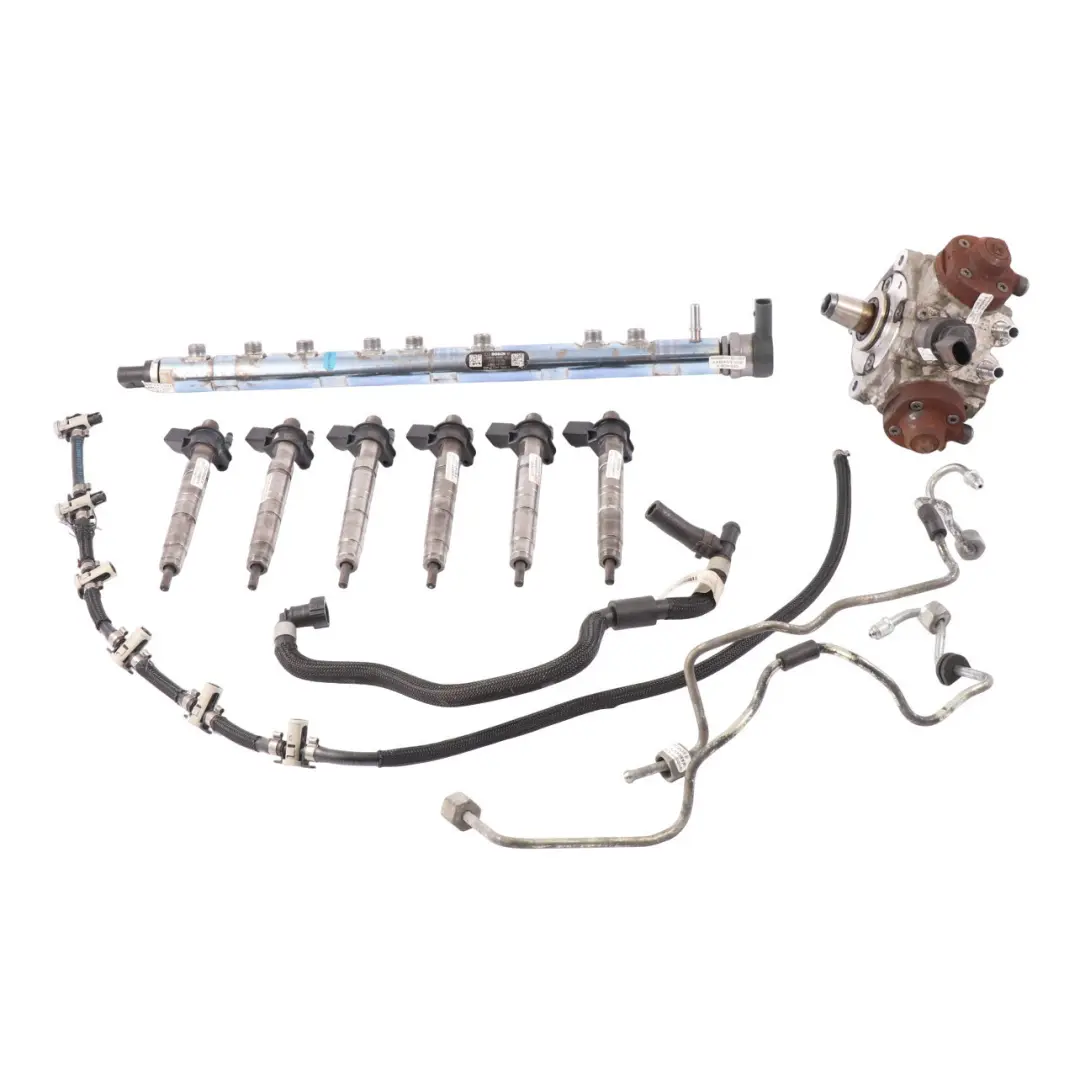 BMW F10 F11 535d N57S Pompe à carburant diesel Injecteur Système d'injection Set - SKU 7805430-3 - Numéro de pièce 7805430