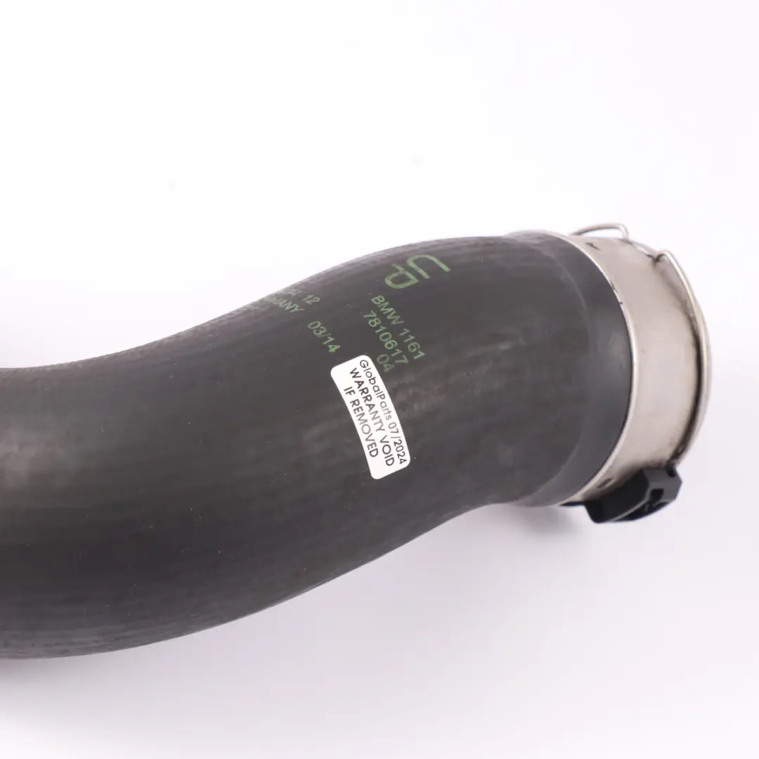 N47N Tuyau Turbocompresseur Refroidisseur Intermédiaire pour BMW F20 F21 F30 à propos du numéro de pièce 7810617 BMW F20 F21 F30 N47N Tuyau Turbocompresseur Refroidisseur Intermédiaire - SKU 7810617 - Numéro de pièce 7810617