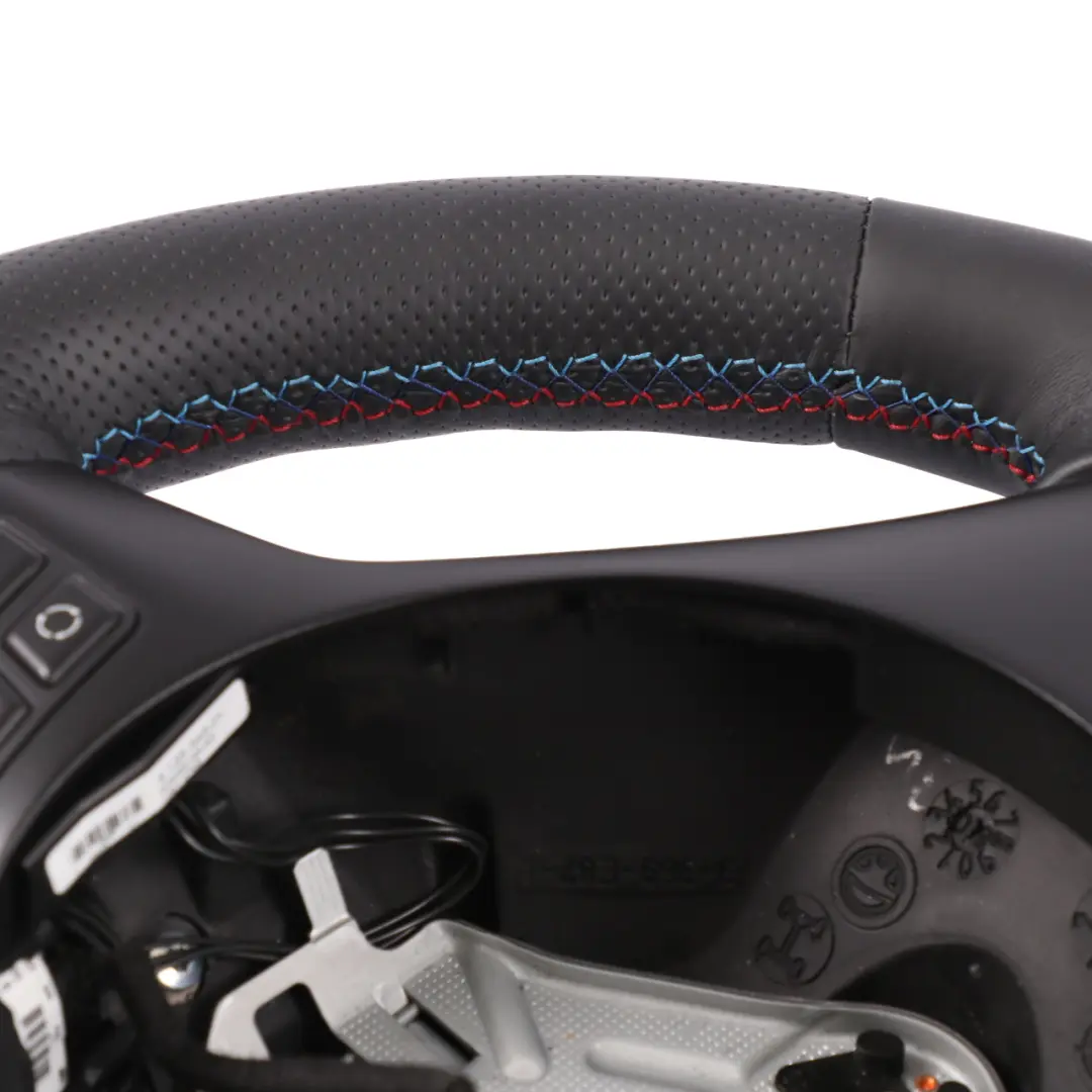 BMW E81 E87 E90 E91 E92 NEU Schwarz Leder M-Sport Dickes Lenkrad Paddelschieber - SKU 7839115-5 - Teilenummer 7839115