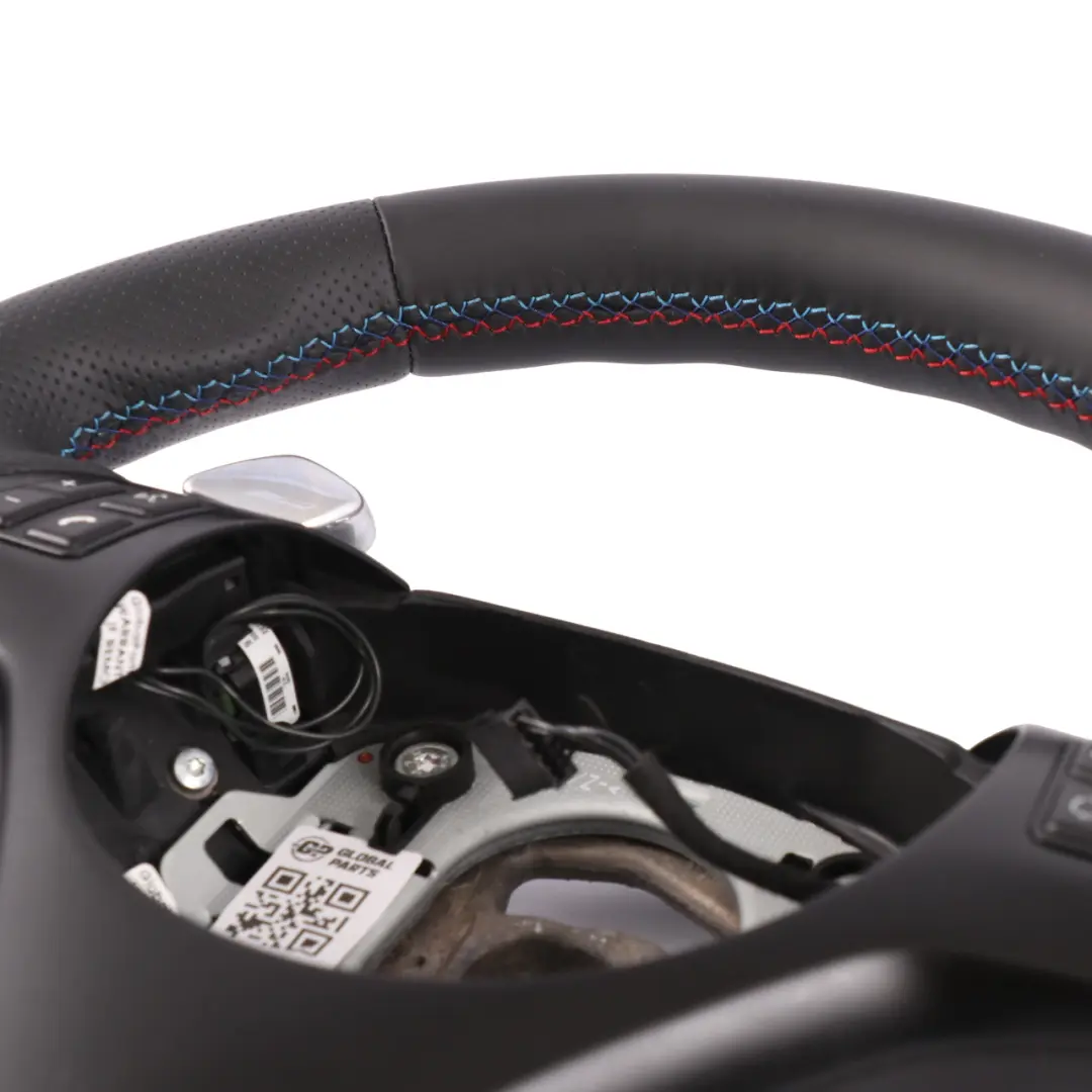 BMW E81 E87 E90 E91 E92 Nuova Pelle Nera M-SPORT Volante Spesso - SKU 7839115-5 - Numero di parte 7839115