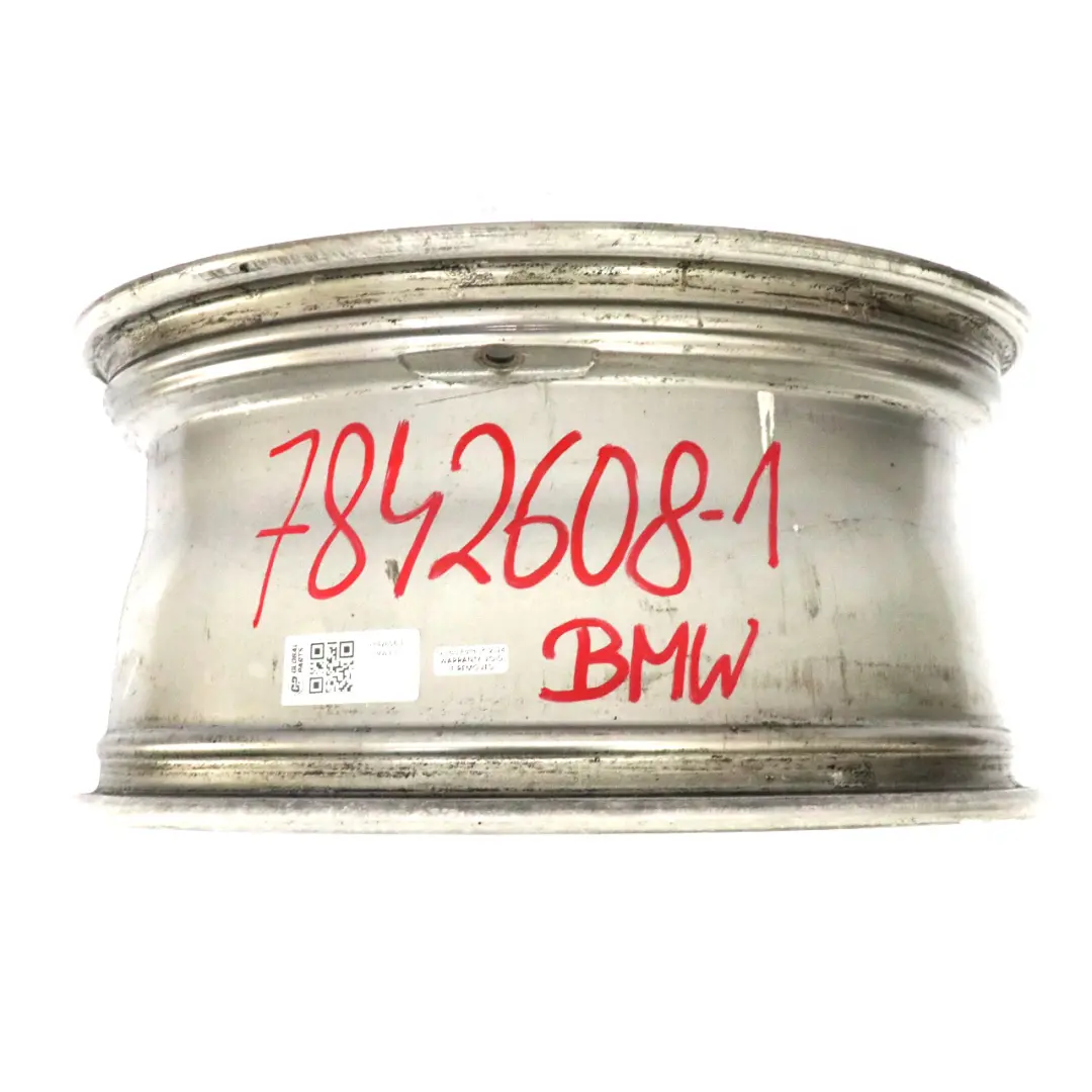 BMW E81 E87 Grau Alu Alufelge Hinten 18" ET:52 8,5J M Doppelspeiche 261 - SKU 7842608-1 - Teilenummer 7842608
