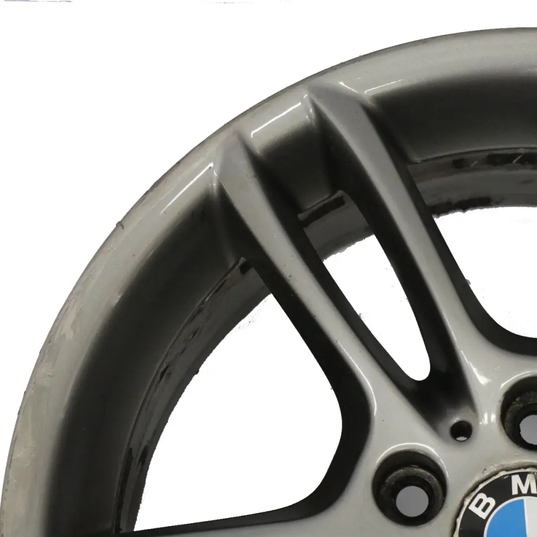 Jante arriere grise alliage 18" 8,5J ET:52 M Double Rayons 261 pour BMW E87 à propos du numéro de pièce 7842608 BMW E87 Jante arriere grise alliage 18" 8,5J ET:52 M Double Rayons 261 - SKU 7842608-1 - Numéro de pièce 7842608